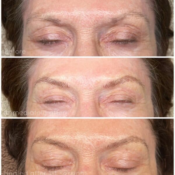 Natural Nano brow tattoo